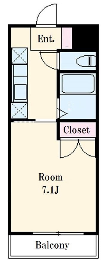 メゾン榎木町の間取り
