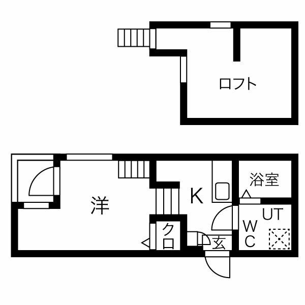 シャルマンメゾンの間取り