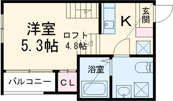 シャルマンメゾンの間取り