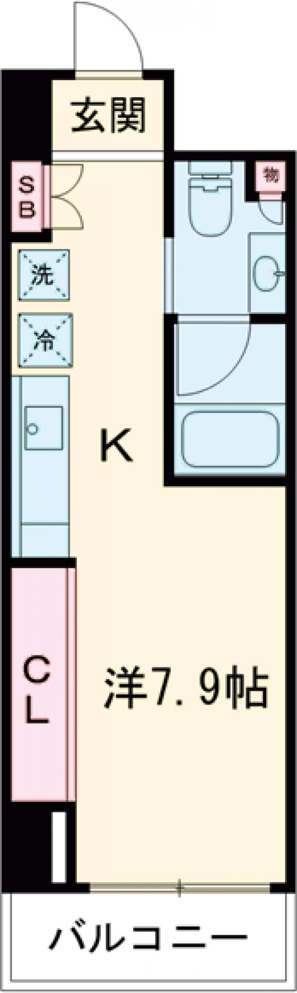 レジデンス雪谷大塚の間取り