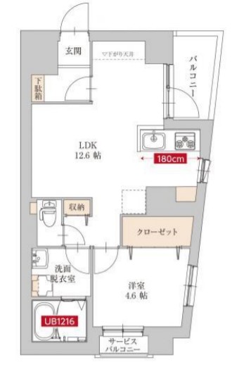 Mahorobaの間取り