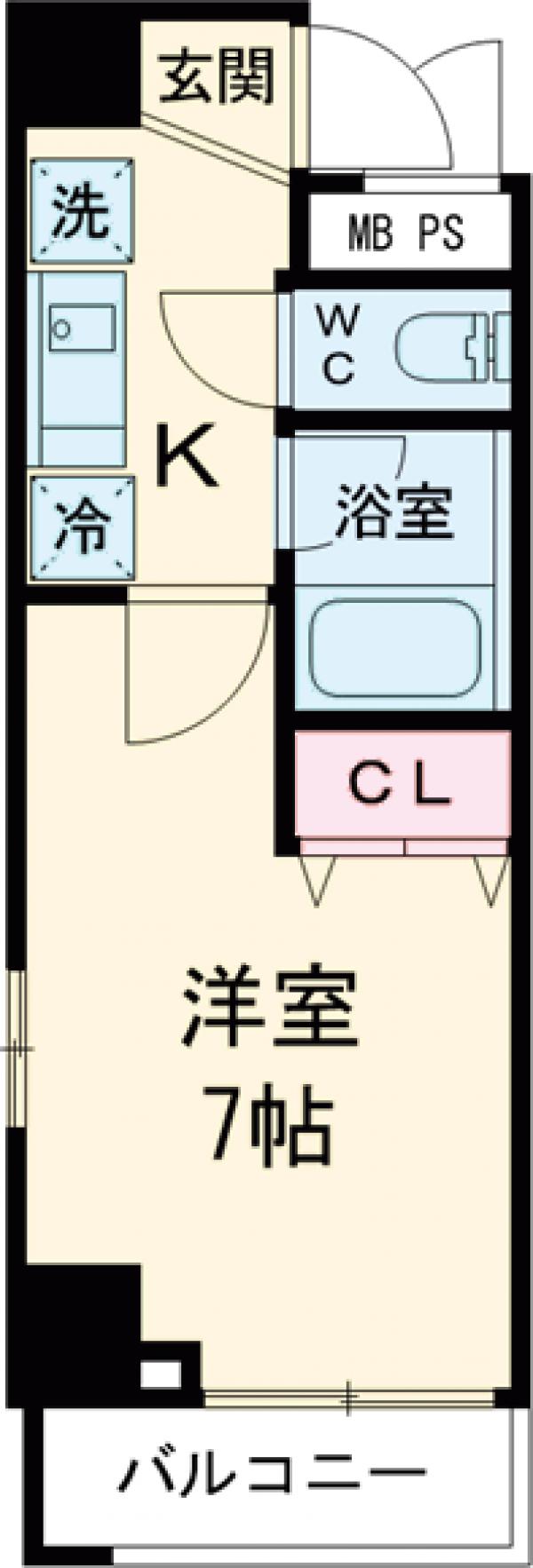 プライムアーバン葛西の間取り