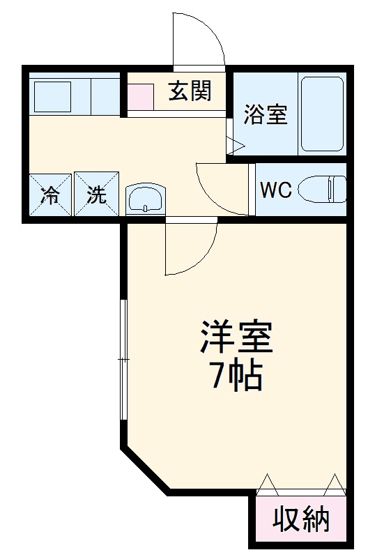 サウスアローの間取り