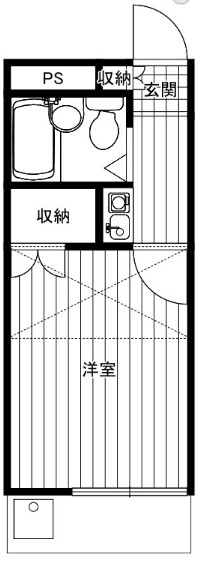 カーサ増尾の間取り
