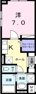 トゥットフェリーチェ横浜の間取り