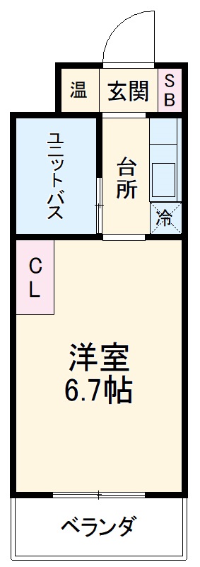 グレース岩塚の間取り