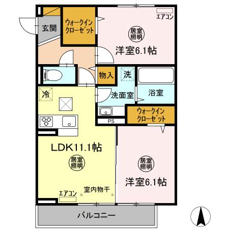 アンテ・ラルボの間取り
