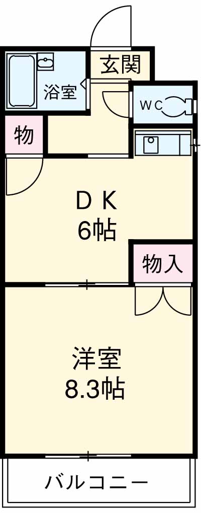 プリンスヴィラの間取り
