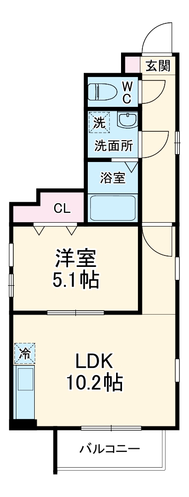 La Luce山王の間取り