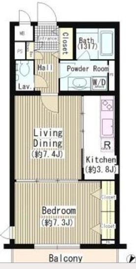 ルミエール中町の間取り