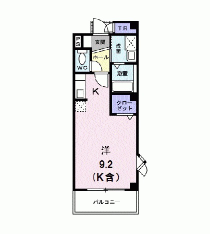 グラン・アヴェニール・Aの間取り