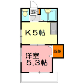 メゾンボヌールの間取り