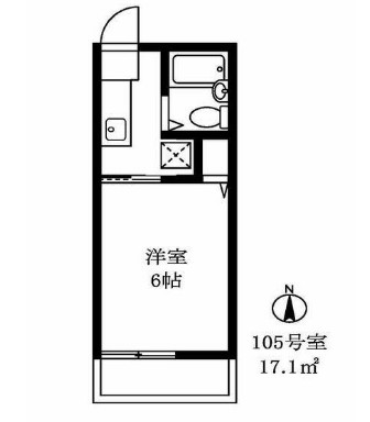 シャンブルシオンA棟の間取り