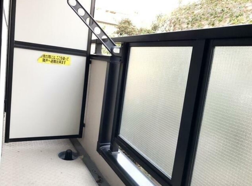 12/25 バルコニー