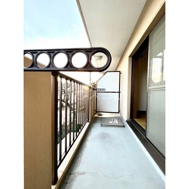 12/24 バルコニー