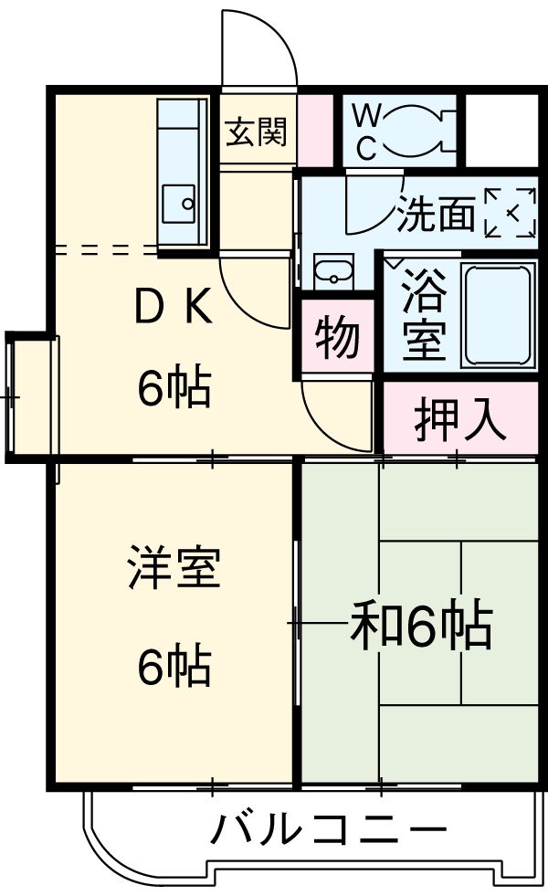 エレガントパレス守山の間取り