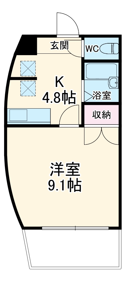スカイ グランデの間取り