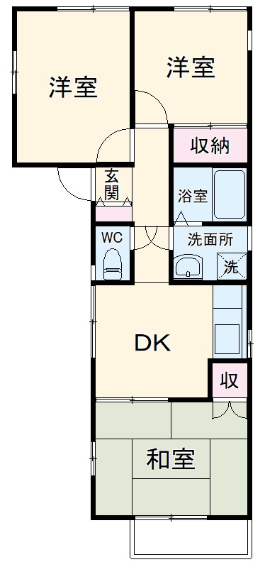 ヴィオラ檜の間取り