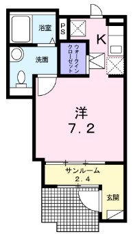アシェイド・フジの間取り