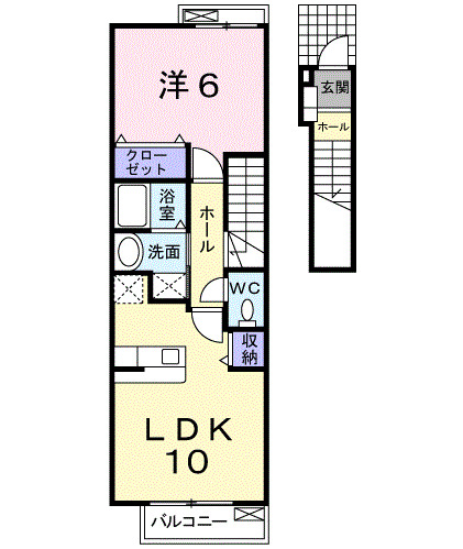 アイ フラットの間取り