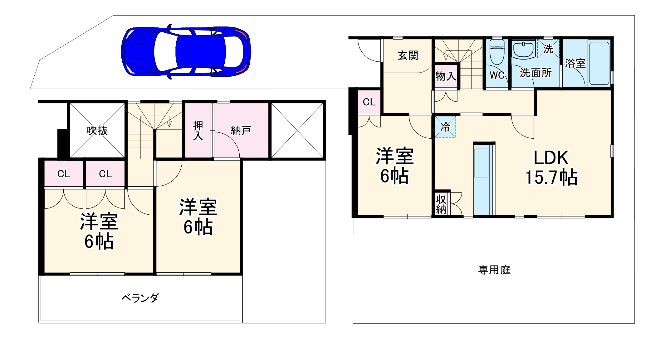 アークフォーの間取り