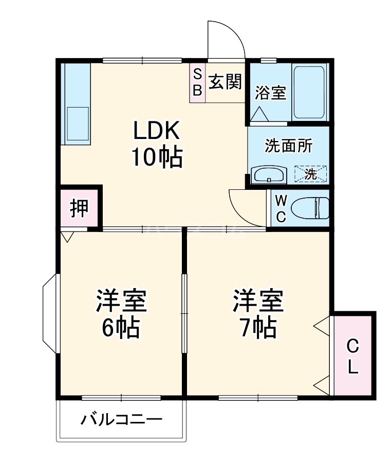 フォレストビューの間取り