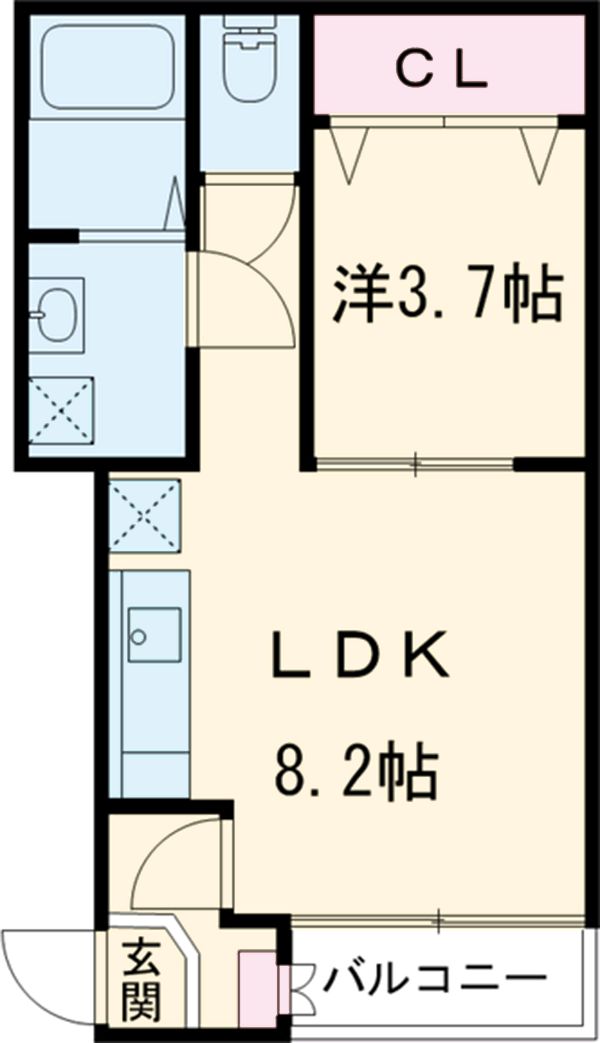 Forward Field 八田の間取り