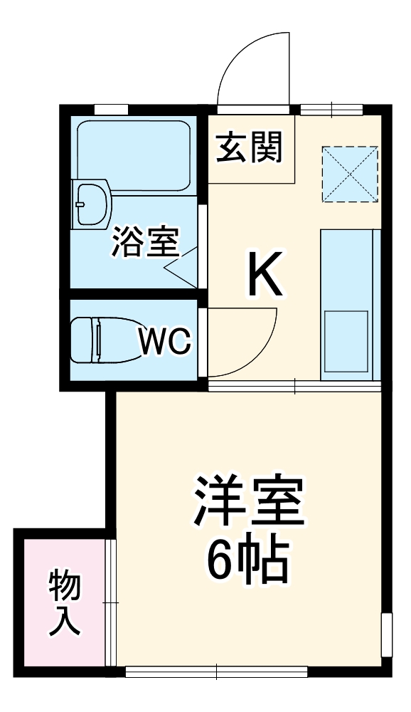 ハイツつるみねの間取り