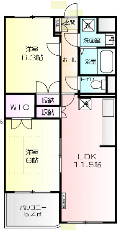 ルミエール湘南の間取り