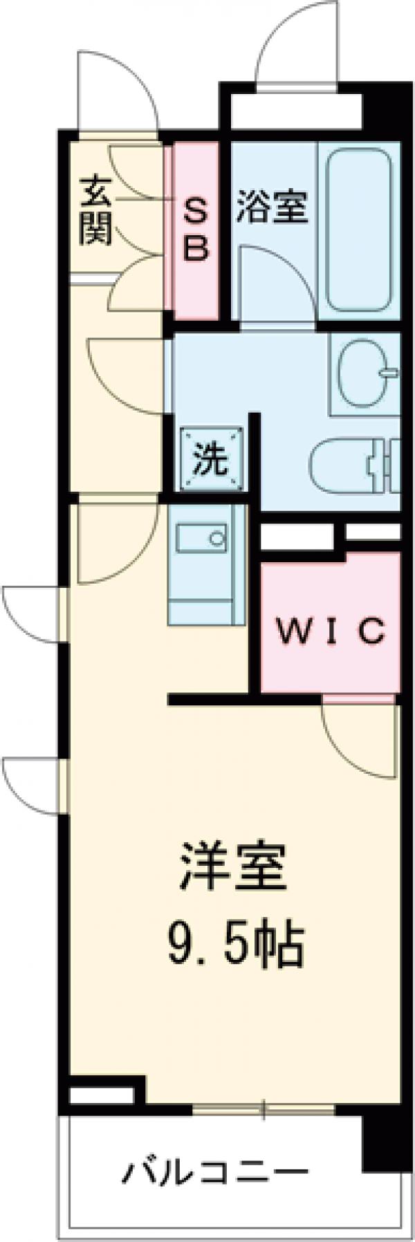プライムアーバン用賀の間取り