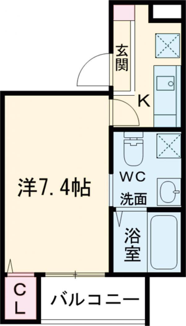 エスポワール露橋の間取り