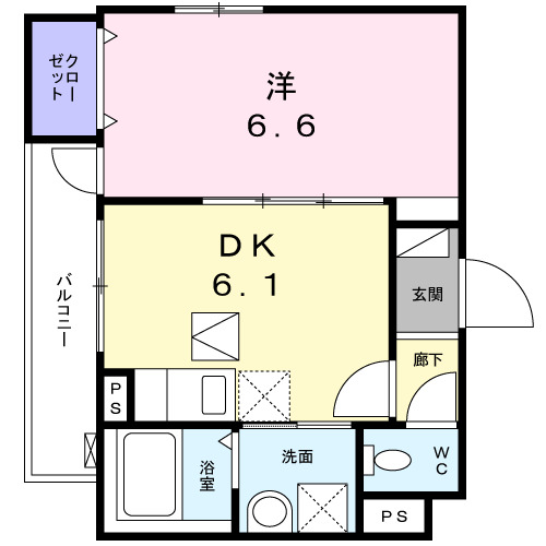 ベトゥッラ ビアンカの間取り