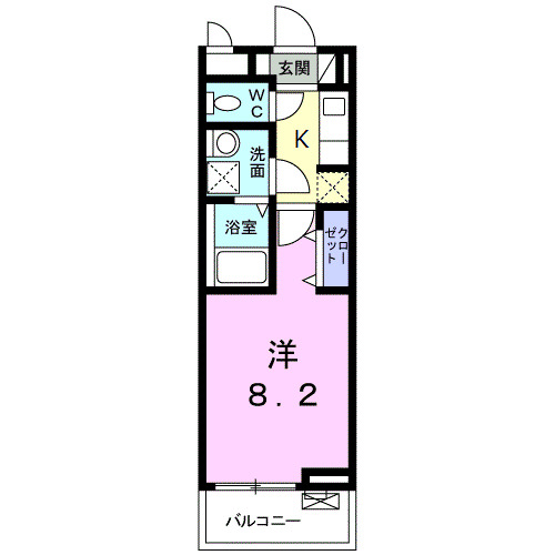 メゾン　ブランシェの間取り