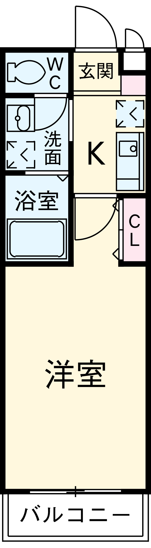 フォレストパークの間取り