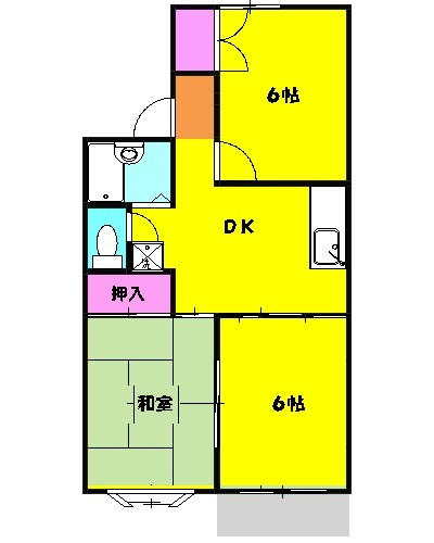 コトーシェーンの間取り
