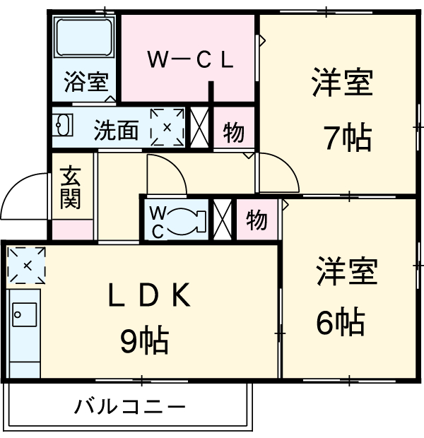 アークの間取り