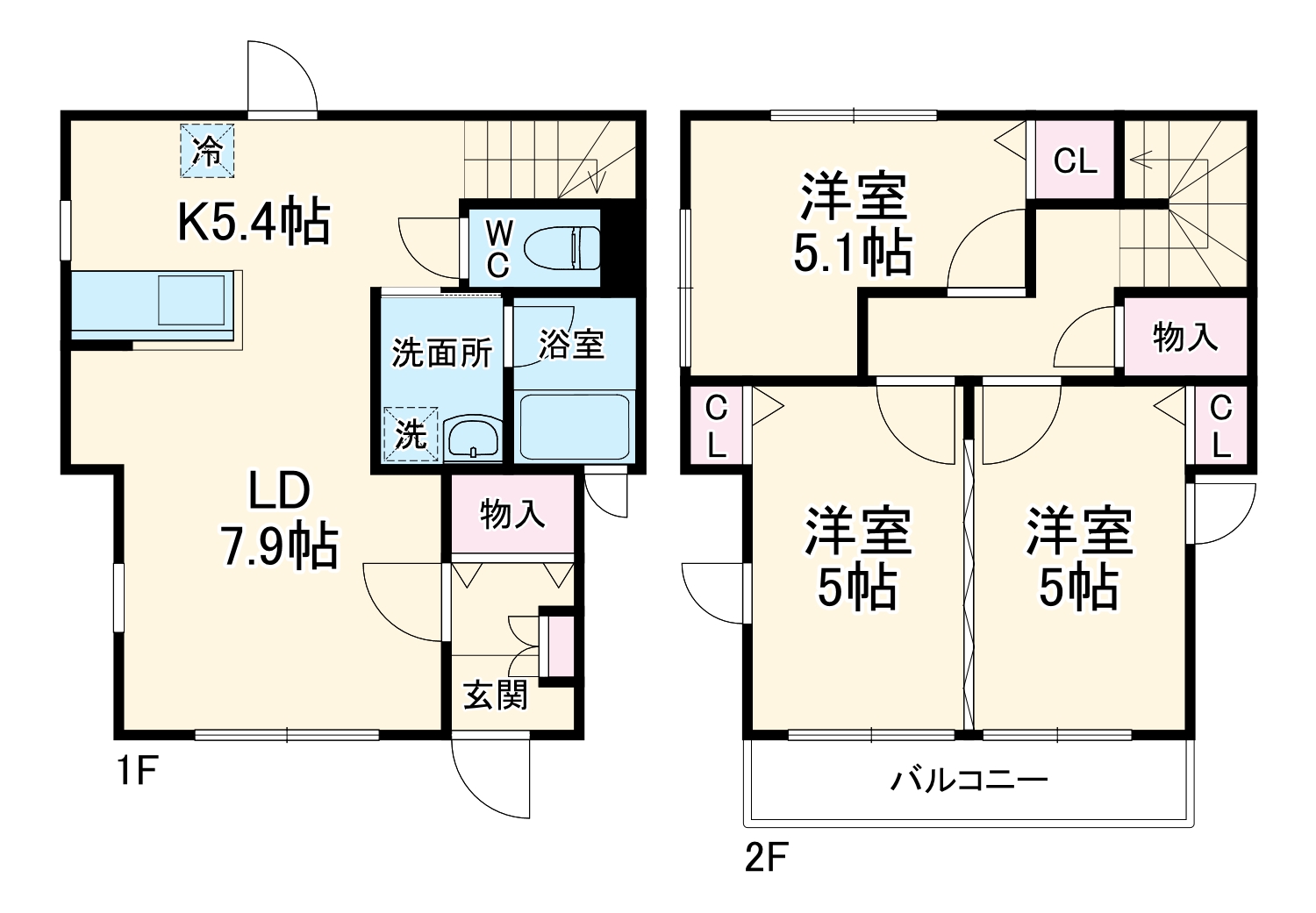 テラスハウス善南の間取り