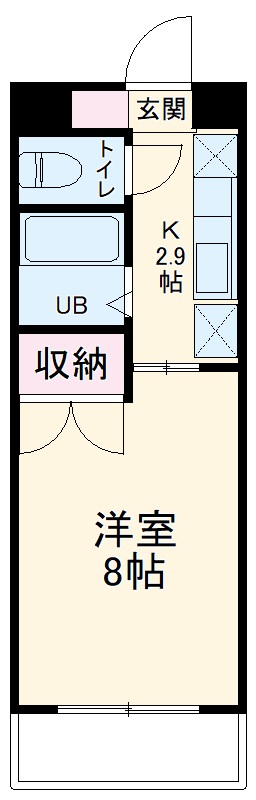 ローズパルの間取り