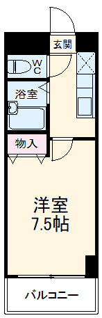 ハピネス高畑の間取り