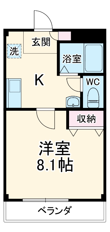 エバーハイツの間取り