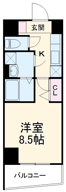ゲートウェイ尾頭橋の間取り