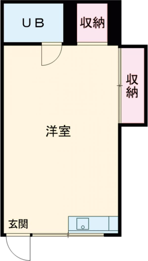 上用賀一丁目アパートの間取り