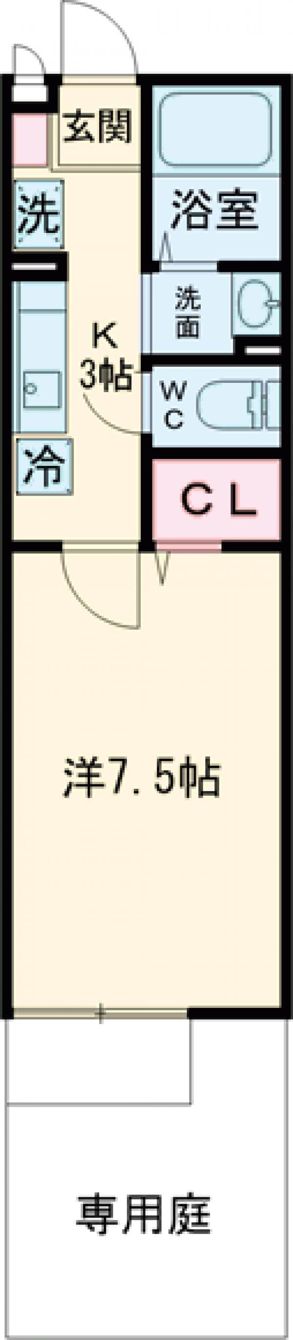 アーク西町の間取り