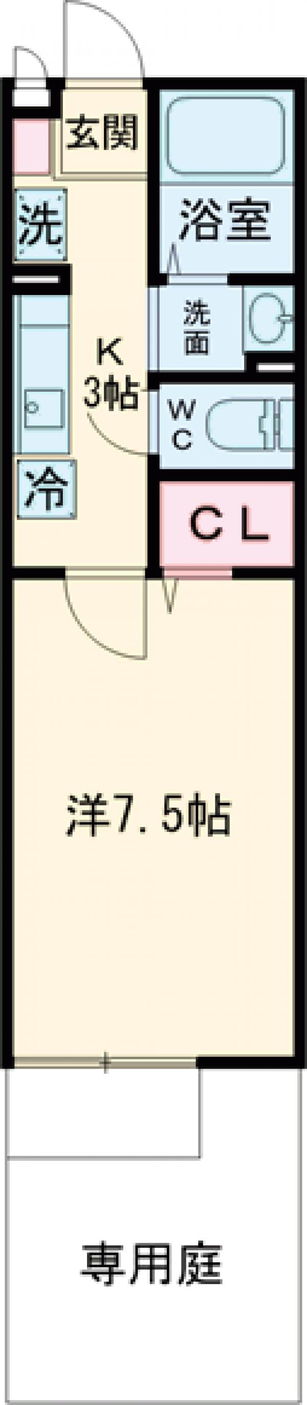 アーク西町の間取り