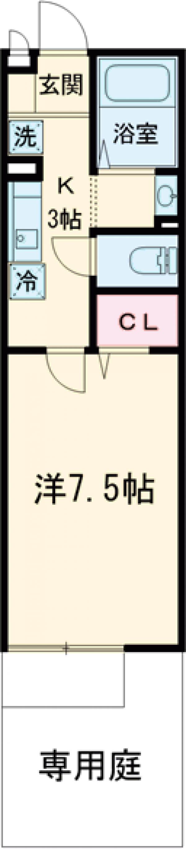 アーク西町の間取り