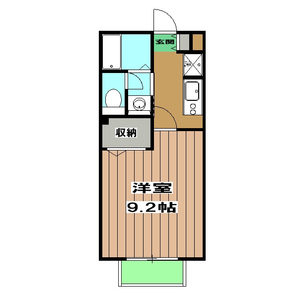 グラシューズ メゾンの間取り