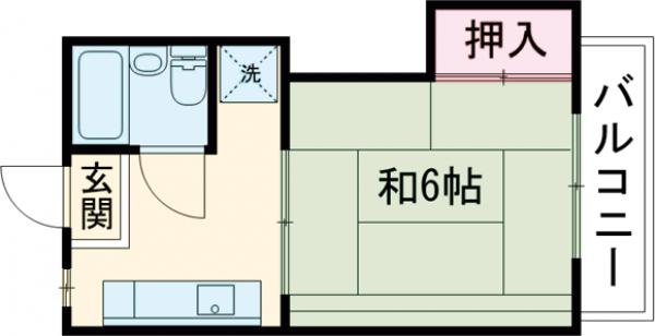 山田マンションの間取り