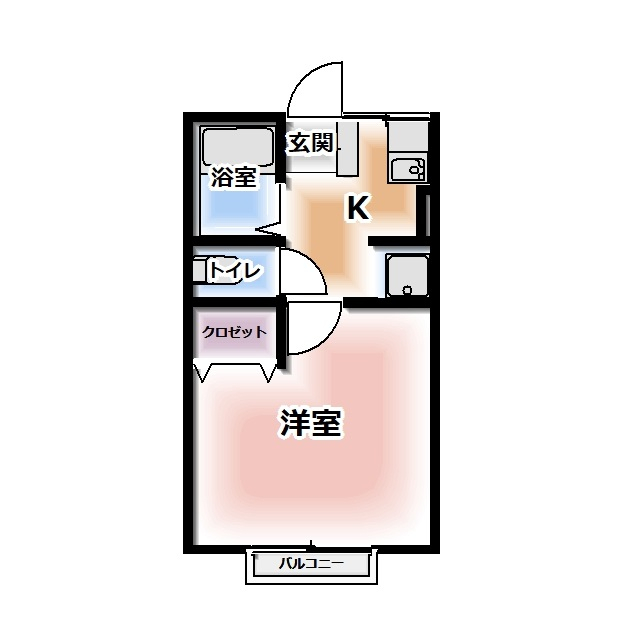 スカイハイムの間取り