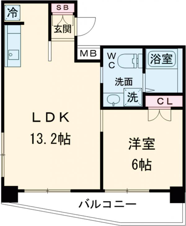 PARK MODERN 中野南の間取り