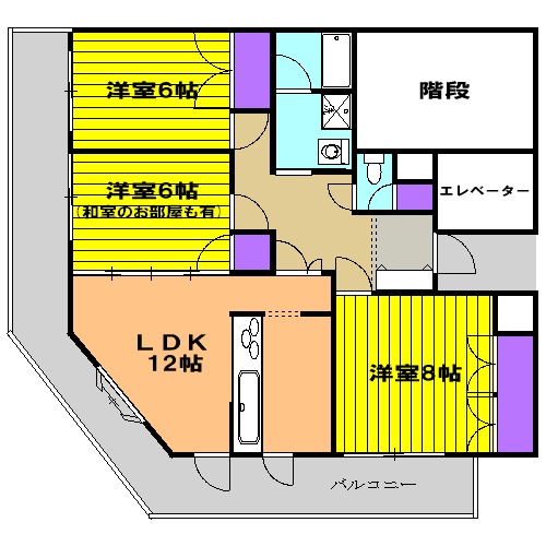 ハイレジデンスLの間取り
